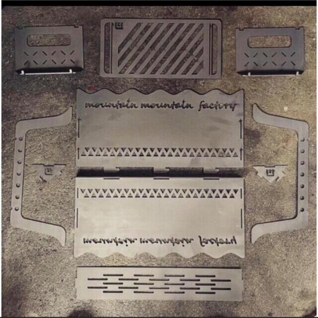 超極レア mmf 限定 焚火台 マウンテンマウンテンファクトリー スポーツ/アウトドアのアウトドア(その他)の商品写真