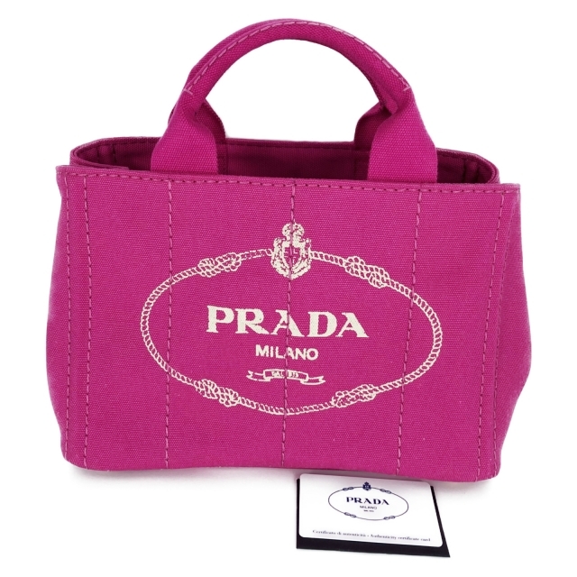 ベビーグッズも大集合 PRADA - プラダ カナパトート ハンドバッグ