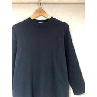 コムデギャルソン(COMME des GARCONS)の古着 コムデギャルソン 切替カットソー 90s ドッキング ギャルソンオム(Tシャツ/カットソー(七分/長袖))