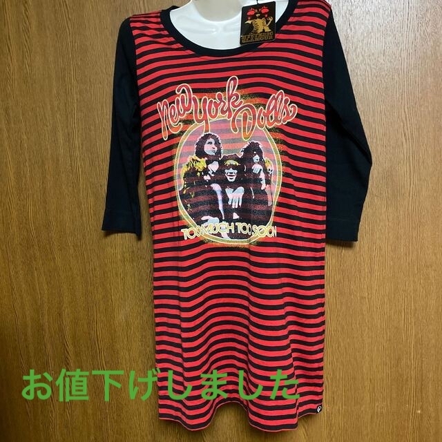 HYSTERIC GLAMOUR(ヒステリックグラマー)の[❤️定価:¥14.490  ヒスグラ ｎｅwｙｏｒｎ　Dｏｌl s] レディースのトップス(Tシャツ(長袖/七分))の商品写真