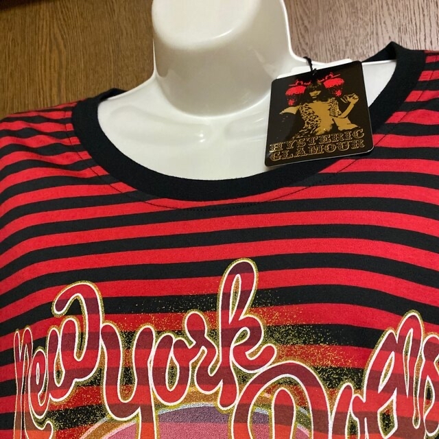 HYSTERIC GLAMOUR(ヒステリックグラマー)の[❤️定価:¥14.490  ヒスグラ ｎｅwｙｏｒｎ　Dｏｌl s] レディースのトップス(Tシャツ(長袖/七分))の商品写真