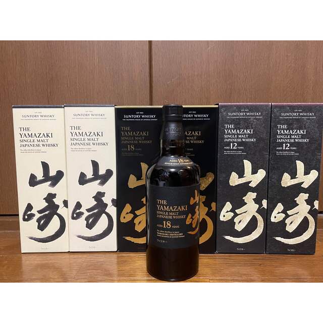 送料0円】 サントリー - SUNTORY 白州 JH 響 12年 18年 山崎 【6本