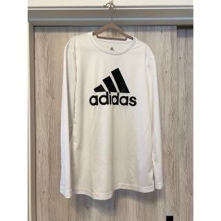 adidas 長袖スポーツTシャツ.ロンT レディースL(Tシャツ(長袖/七分))