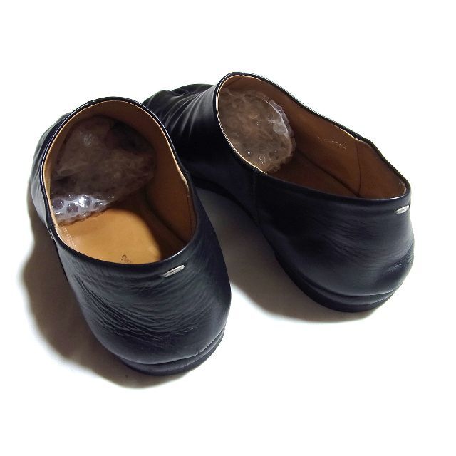 Maison Martin Margiela(マルタンマルジェラ)のメゾン マルジェラ tabi 足袋 タビ レザー スリッポン シューズ 44 黒 メンズの靴/シューズ(スリッポン/モカシン)の商品写真