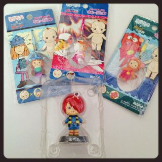 キューピー♡キュージョンストラップセット(ストラップ/イヤホンジャック)