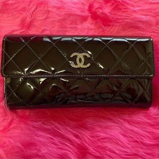 シャネル(CHANEL)の★Ella様専用★CHANEL エナメル長財布　美品(財布)