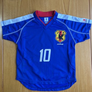 男児用（１１０）日本代表サッカーユニフォーム練習用(Tシャツ/カットソー)