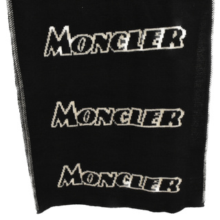 MONCLER - MONCLER モンクレール SCIARPA ロゴ ロング マフラー ...
