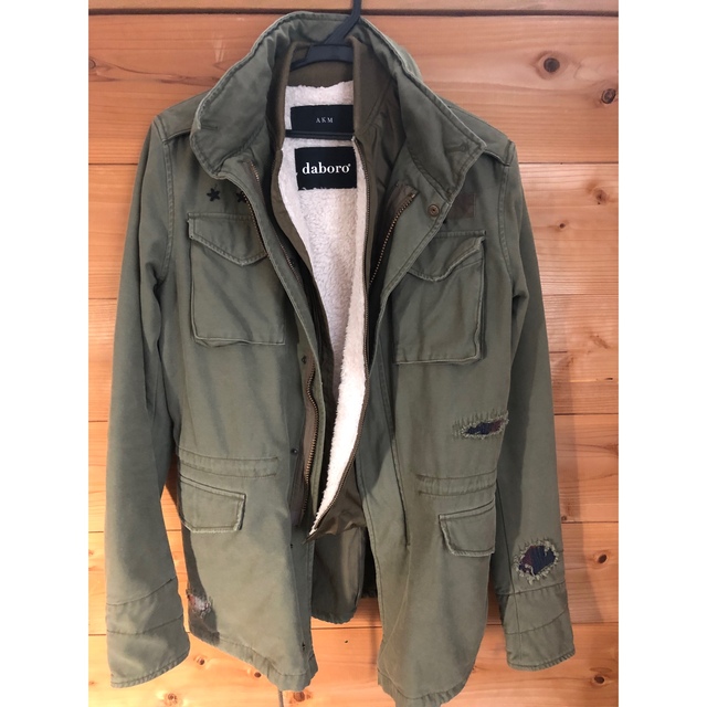 美品 AKM×daboro REMAKE M-65 (KHAKI)ダボロ - ミリタリー