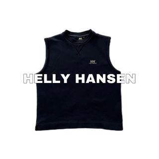 ヘリーハンセン(HELLY HANSEN)の[希少] HELLY HANSEN スエットベスト　ネイビー　ヘリハン(スウェット)