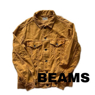 ビームス(BEAMS)のBEAMS ウエスタンジャケット　イエロー(Gジャン/デニムジャケット)