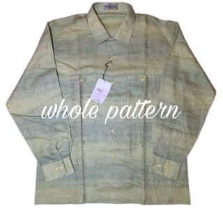 定価13,000円　新品タグ付き　Nouvelle  総柄シャツ(シャツ)