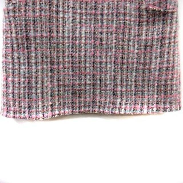 Apuweiser-riche(アプワイザーリッシェ)のアプワイザーリッシェ タイトスカート ミニ ツイード ウール 1 マルチカラー レディースのスカート(ミニスカート)の商品写真