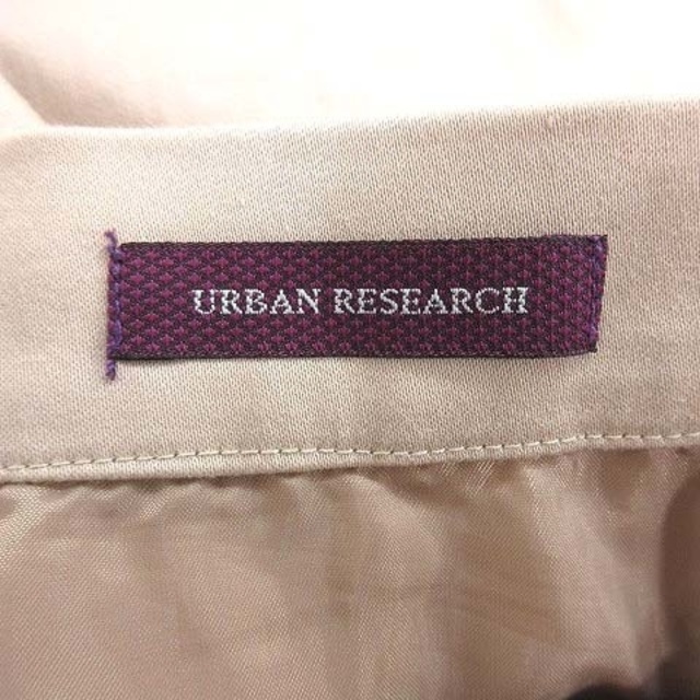 URBAN RESEARCH(アーバンリサーチ)のアーバンリサーチ フレアスカート ミニ 36 ベージュ レディースのスカート(ミニスカート)の商品写真
