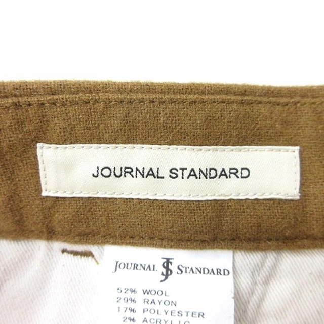 JOURNAL STANDARD(ジャーナルスタンダード)のジャーナルスタンダード パンツ スラックス テーパード ウール M ベージュ メンズのパンツ(スラックス)の商品写真