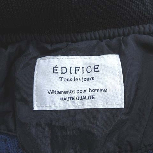 EDIFICE(エディフィス)のエディフィス ジャンパー ブルゾン ジップアップ 裏メッシュ 50 紺 メンズのジャケット/アウター(ブルゾン)の商品写真