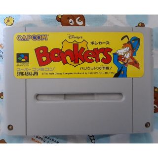 スーパーファミコン(スーパーファミコン)のSFCスーパーファミコンソフト  ボンカーズ Bonkers ハリウッド大作戦！(家庭用ゲームソフト)