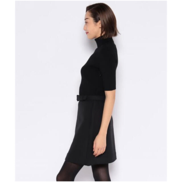 Theory 21aw ニットコンボドレス www.krzysztofbialy.com Theory 21aw ドレス ブラック