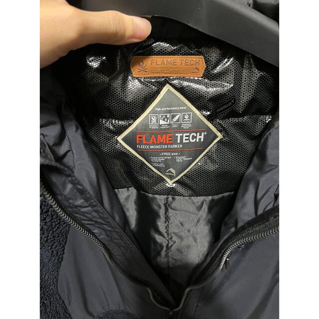 即完売2022新作ワークマン/フリースモンスターパーカー メンズのジャケット/アウター(マウンテンパーカー)の商品写真