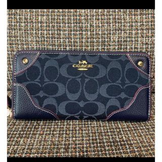 コーチ(COACH)の本体のみ　53769 コーチ　長財布　ブルージーンズ　シグネチャー(長財布)