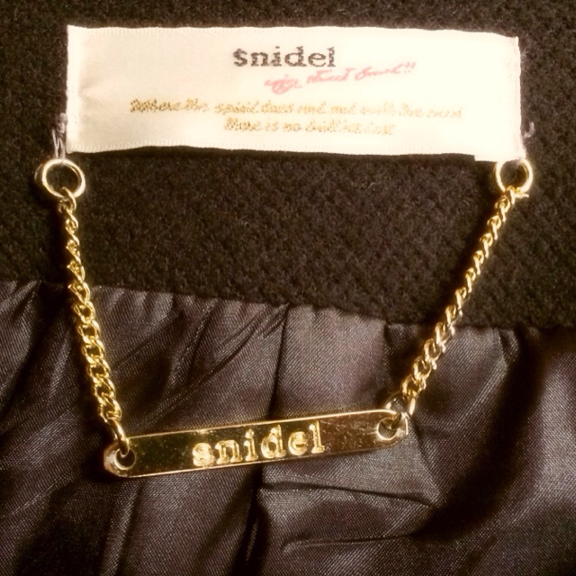 SNIDEL(スナイデル)のスナイデル ノーカラーコート お取り置き レディースのジャケット/アウター(ノーカラージャケット)の商品写真