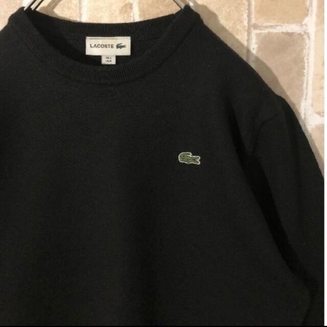 LACOSTE(ラコステ)のラコステ　黒ニット レディースのトップス(ニット/セーター)の商品写真