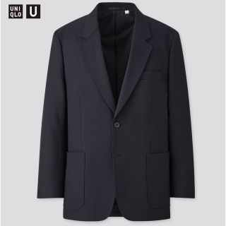 ユニクロ(UNIQLO)の美品　UNIQLO U  ユニクロユー　テーラードジャケット(テーラードジャケット)