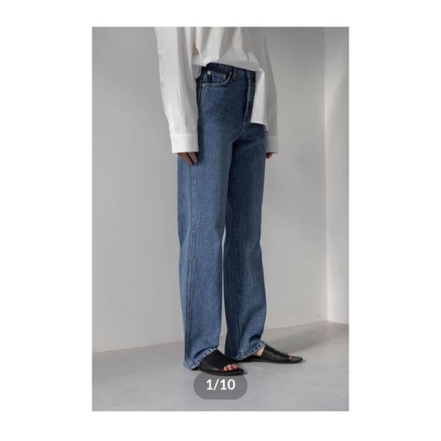 Na.e ナエ Straight Over Jeans レディースのパンツ(デニム/ジーンズ)の商品写真