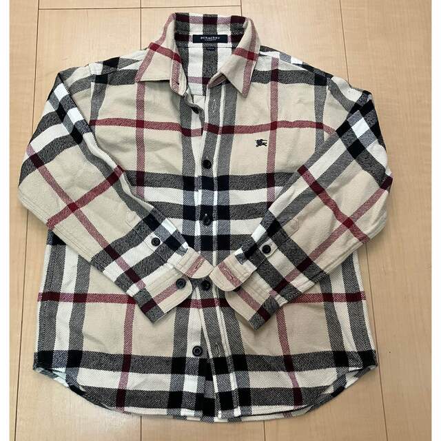 BURBERRY(バーバリー)のパーバリー☆ノバチェックシャツ☆130㎝ キッズ/ベビー/マタニティのキッズ服男の子用(90cm~)(ブラウス)の商品写真