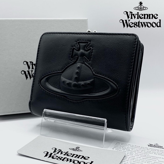 新品◆VivienneWestwood ヴィヴィアン 二つ折りがま口財布 正規品