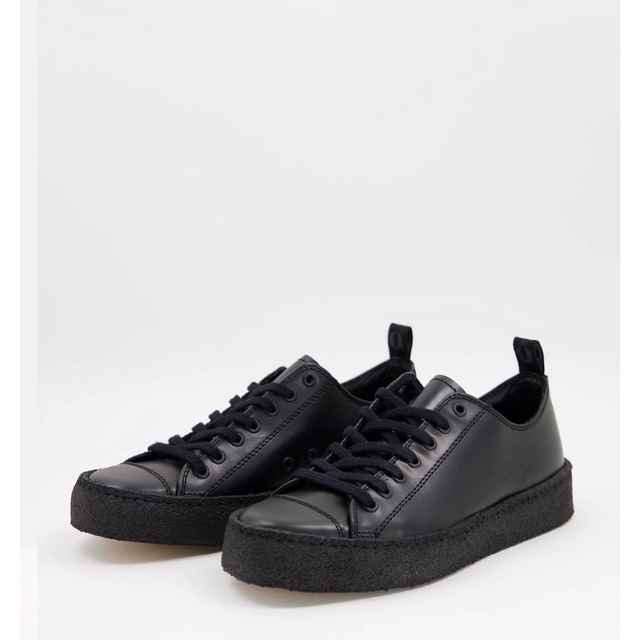 FRED PERRY - ⭐︎新品⭐︎Fred Perry 黒 レザー スニーカーの FRED PERRY - ⭐︎新品⭐︎Fred Perry 黒 レザー スニーカーの