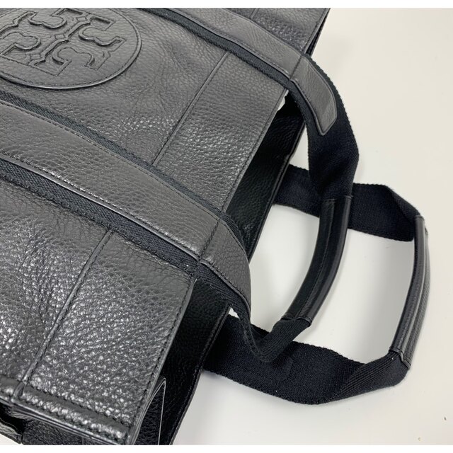 Tory Burch(トリーバーチ)の極美品★トリーバーチ TORY BURCH レザー トートバッグ ハンドバッグ  レディースのバッグ(トートバッグ)の商品写真