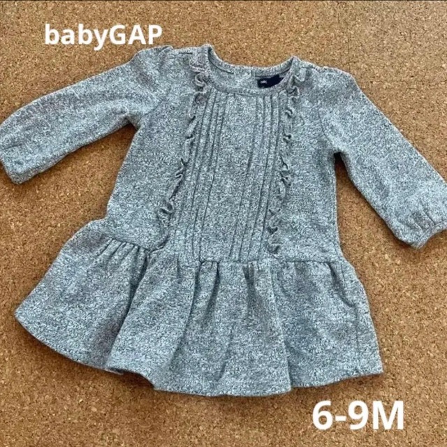 babyGAP - babyGAP ベビーギャップ 切替ワンピース 長袖 6-9Mの通販 by moca's shop｜ベビーギャップならラクマ