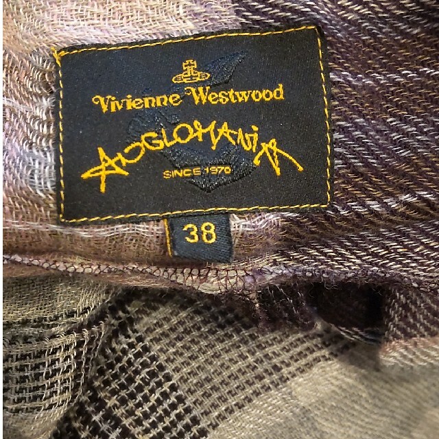 Vivienne Westwood(ヴィヴィアンウエストウッド)のVivienne westwood リボン チェックスカート レディースのスカート(ロングスカート)の商品写真