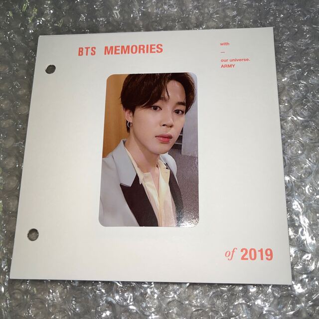 BTS Memories 2019 BluRay ジミン トレカ セット - アイドル