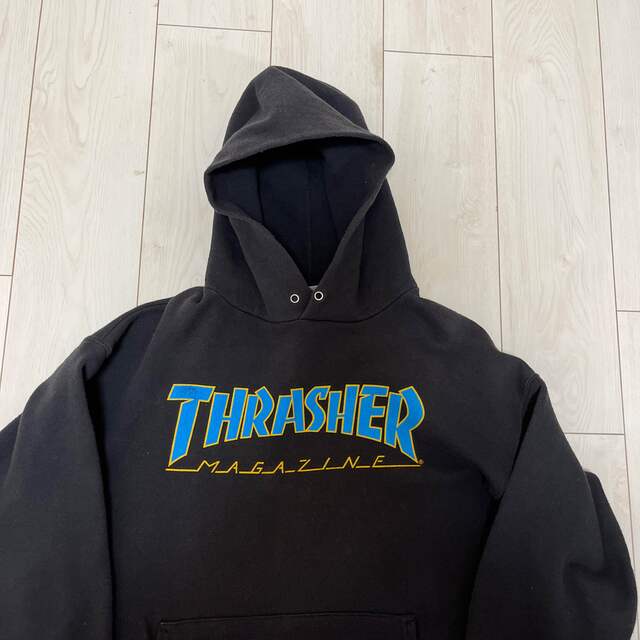 THRASHER(スラッシャー)のスラッシャー ヘインズタグパーカー USA製90年代 メンズのトップス(パーカー)の商品写真