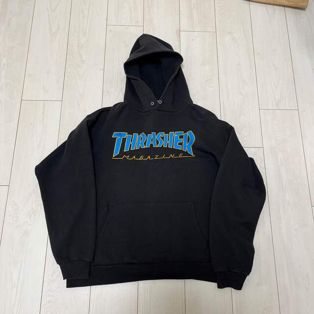 THRASHER(スラッシャー)のスラッシャー ヘインズタグパーカー USA製90年代 メンズのトップス(パーカー)の商品写真