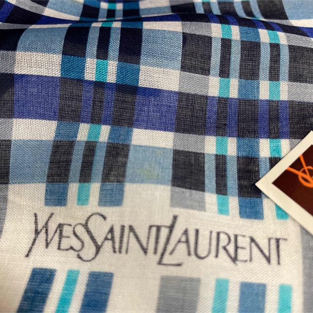 Saint Laurent(サンローラン)のイヴサンローラン  ハンカチ メンズのファッション小物(ハンカチ/ポケットチーフ)の商品写真