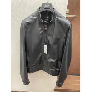 モンクレール(MONCLER)のエンメティ　emmeti ユリ　juri 48美品(ライダースジャケット)