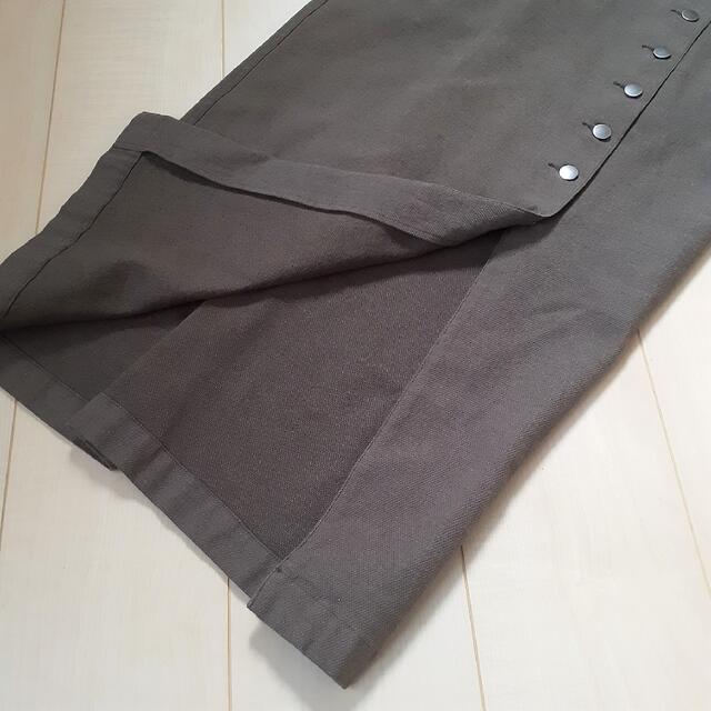 URBAN RESEARCH(アーバンリサーチ)のアーバンリサーチ　デニム素材タイトスカート　茶色 レディースのスカート(ロングスカート)の商品写真