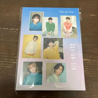 キスマイフットツー(Kis-My-Ft2)のKis-My-Ft2　キスマイ　Two as one ファンクラブ限定版(アイドル)