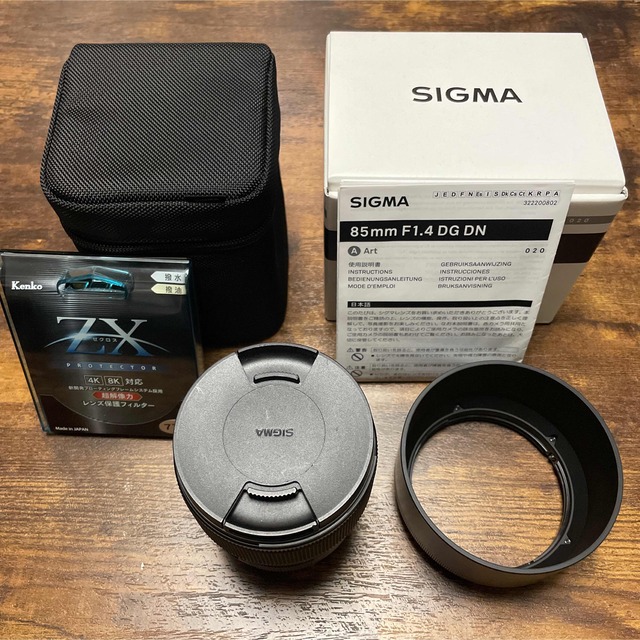 SIGMA(シグマ)のSIGMA 85F1.4 DG DM スマホ/家電/カメラのカメラ(レンズ(単焦点))の商品写真