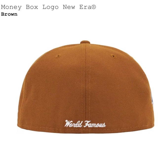 Supreme Money Box Logo New Era 定番から最新購入 Box Money supreme Logo 新品未使用品 黒 Era New キャップ