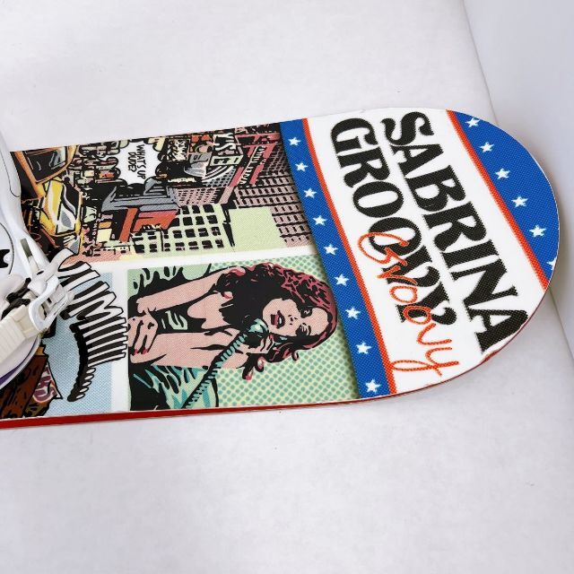 Sabrina - 良品 サブリナ GROOVY スノーボード 板 おしゃれ Sabrina - 良品 サブリナ GROOVY スノーボード 板 おしゃれ