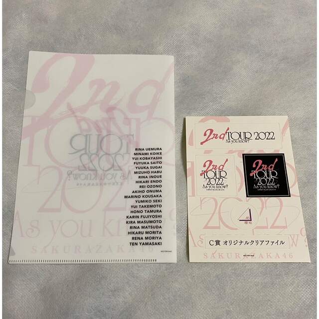 欅坂46(けやき坂46)(ケヤキザカフォーティーシックス)の櫻坂46 2nd TOUR 2022 武元唯衣 サイリウム エンタメ/ホビーのタレントグッズ(アイドルグッズ)の商品写真