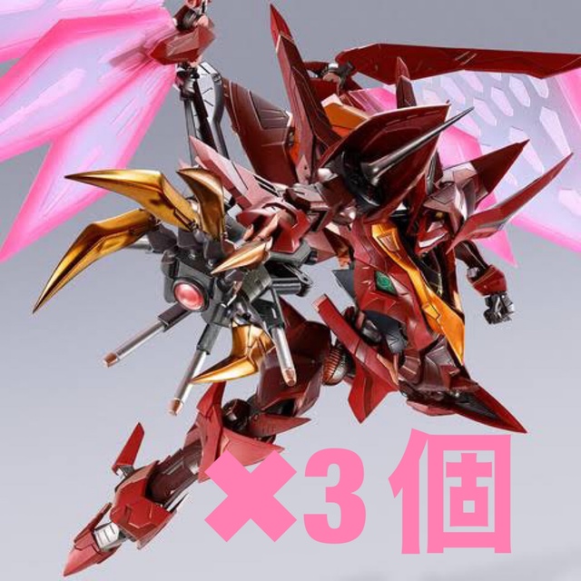 BANDAI(バンダイ)の3体セット　METAL BUILD DRAGON SCALE 紅蓮聖天八極式 エンタメ/ホビーのおもちゃ/ぬいぐるみ(模型/プラモデル)の商品写真