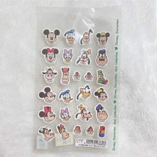 ディズニー(Disney)のディズニー Disney シール 平成初期 レア 顔 ミッキー ドナルド チップ(キャラクターグッズ)