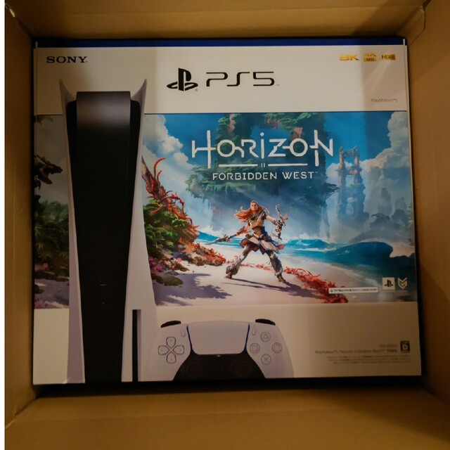 新品未開封】PS5 Horizon Forbidden West 同梱版 - 家庭用ゲーム機本体