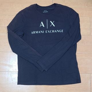 アルマーニエクスチェンジ(ARMANI EXCHANGE)の【大人気】アルマーニ・エクスチェンジ　ロゴロンT(Tシャツ/カットソー(七分/長袖))