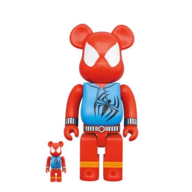 BE@RBRICK  SCARLET SPIDER 100％ & 400％